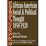 African American Social and Political Thought 1850 1920