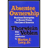 Absentee Ownership