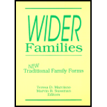 Wider Families  New Traditional Family Forms