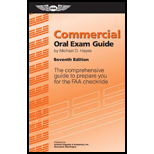 Commercial Oral Exam Guide The Comprehensive Guide to Prepare You for the FAA Checkride