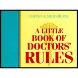 Little Book of Doctors Rules