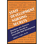 Staff Deveolpment Nursing Secrets