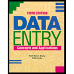 Data Entry  Concepts and Applications