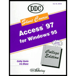 Short Course Access 97 for Windows 95 / With 3.5 Disk