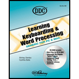 Learning Keybrding and Word Process.   With CD