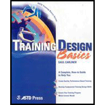 Training Design Basics