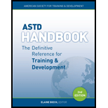 ASTD Handbook The Definitive Reference for Training and Development 2ND 15 Edition, by Elaine Biech - ISBN 9781562869137