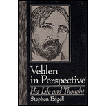 Veblen in Persepective His Life and Thought