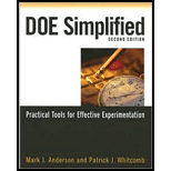 Doe Simplified Practical Tools for Effective Experimentation   With CD