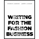 Writing for the Fashion Business