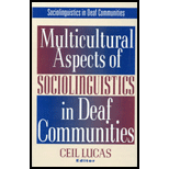 Multicultural Aspects of Sociolinguistics in Deaf Communities