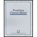 Teaching Choral Music  A Course of Study