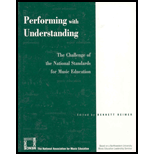 Performing With Understanding  Challenge of the National Standards for Music Education