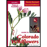 Guide to Colorado Wildflowers, Volume 1