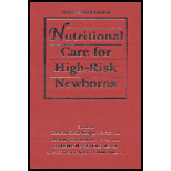 Nutritional Care for High Risk Newborns