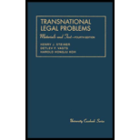 Transnational Legal Problems  Materials and Text