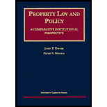 Property Law And Policy