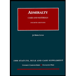 Admiralty  Statute and Rule, 1998 Supplement