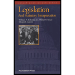 Legislation and Statutory Interpretation