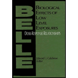 Biological Effects of Low Level Exposures  Dose Response Relationships