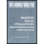 Meeting Legal Challenges