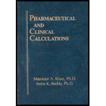 Pharmaceutical and Clinical Calculations