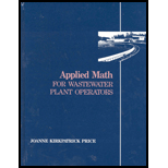 Applied Math for Wastewater Plant Operators   With Workbook