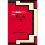 Probability for Risk Management