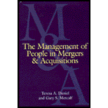 Management of People in Mergers and Acquis.