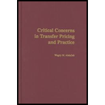 Critical Concerns in Transfer Pricing and