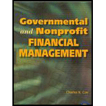 Governmental and Nonprofit Financial Management