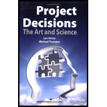 Project Decisions  Art and Science