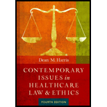 cover of Contemporary Issues in Healthcare Law and Ethics (4th edition)