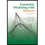 Geometric Modeling With Splines