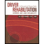 Driver Rehabilitation Across Age And Disability   With CD