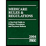 Medicare Rules and Regulations 2004