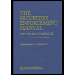 Securities Enforcement Manual