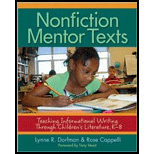 Nonfiction Mentor Texts