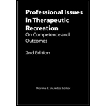 Professional Issues in Therapeutic Recreation  On Competence and Outcomes