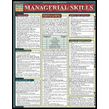 cover of Managerial Skills Quick Study Charts (01)
