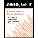 ADHD Rating Scale IV  Checklists, Norms, and Clinical Interpretation