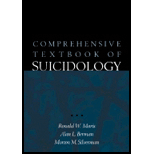 Comprehensive Textbook of Suicidology