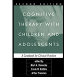 Cognitive Therapy With Children and Adolescents