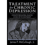 Treatment for Chronic Depression Cognitive Behavioral Analysis System of Psychotherapy