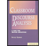 Classroom Discourse Analysis