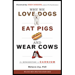 why do we love dogs eat pigs and wear cows