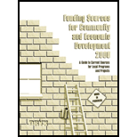 Funding Sources for Community and Economics Developmnt, 2000  A Guide to Current Sources for Local Programs and Projects