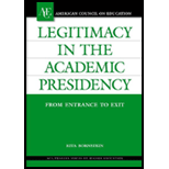 Legitimacy in Academic Presidency