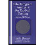 Interferogram Analysis For Optical Testing