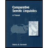 Comparative Semitic Linguistics